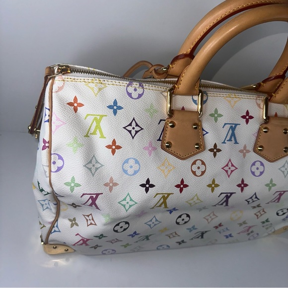 Louis Vuitton Multicolor Speedy 40 White - Picture 8 of 15